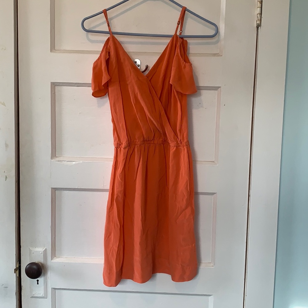 Peach dress